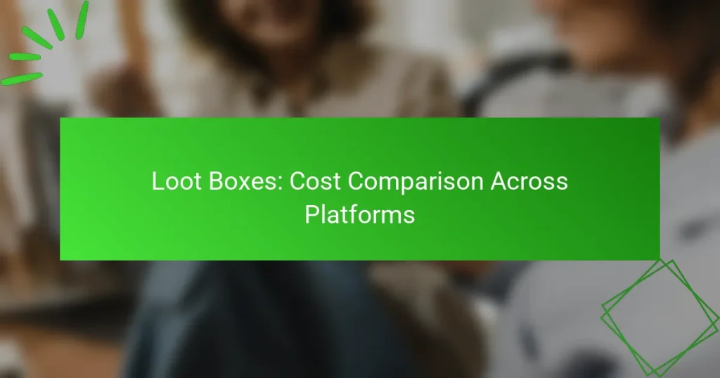 Loot Bokse: Omkostningssammenligning på tværs af platforme