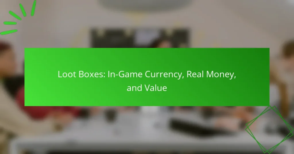 Loot Boxes: Spilvaluta, rigtige penge og værdi