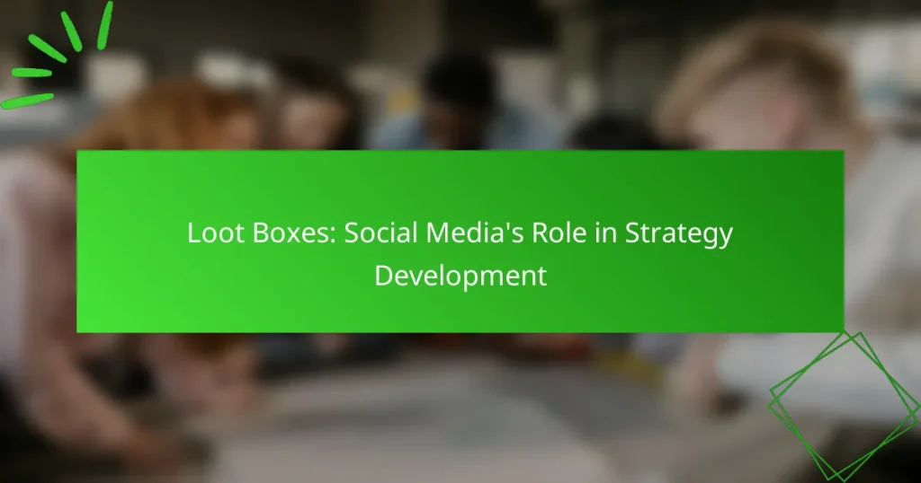 Loot Boxes: Sociale Mediers Rolle i Strategiudvikling
